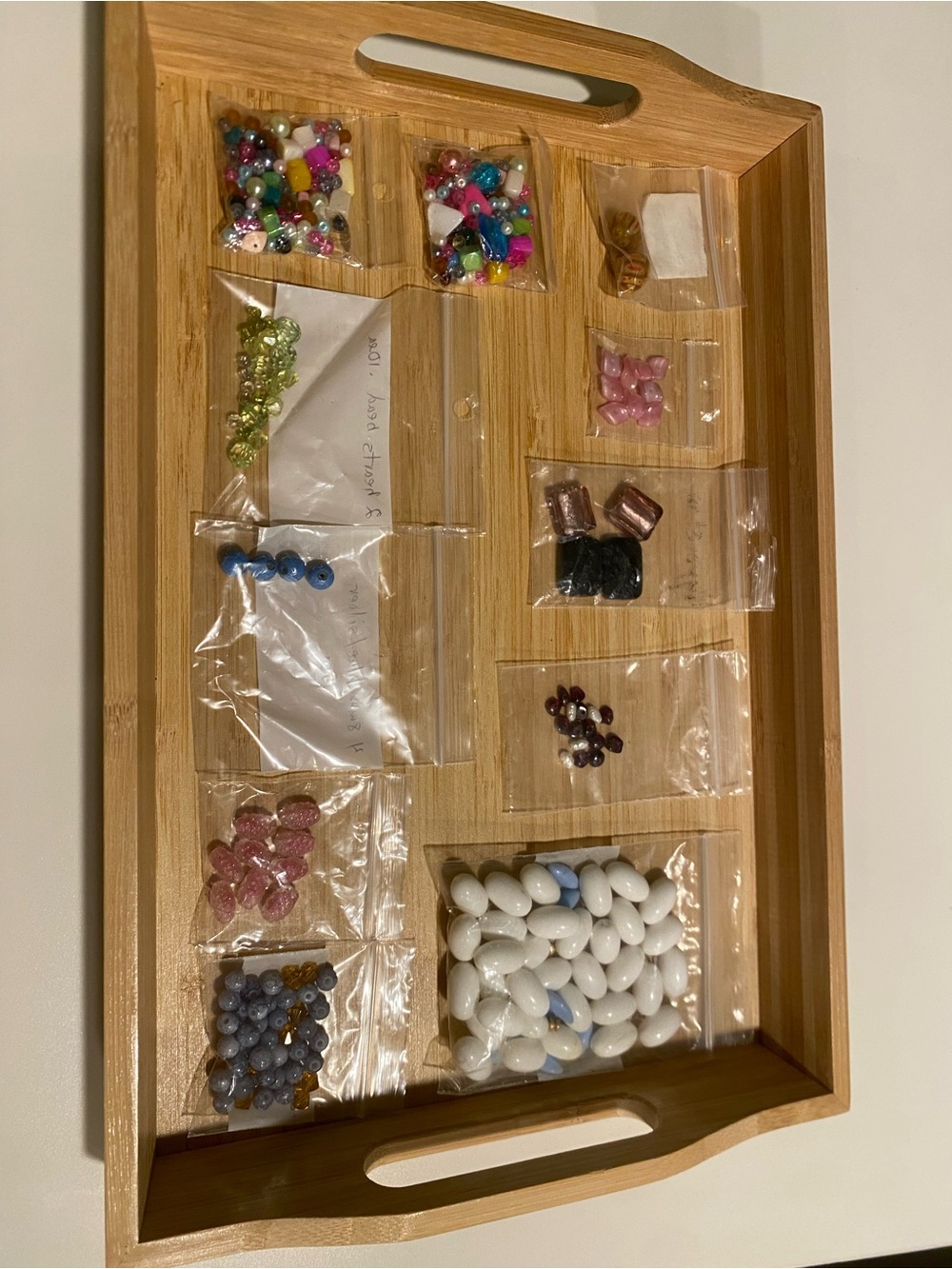 BEAD BUNDLE - and assortment of vintage beads and stones
